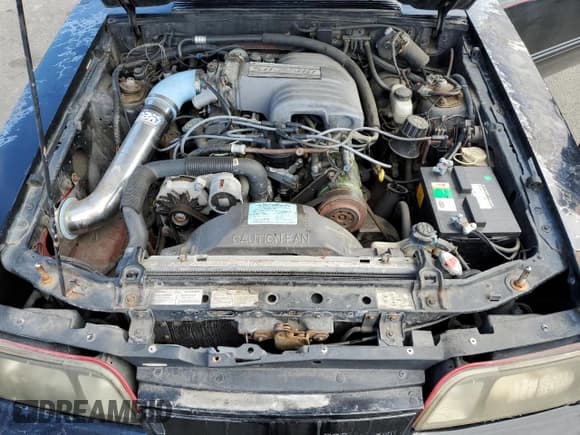 ✅ 1987 Ford Mustang • VIN: 1FABP40E4HF227990 • Lot: 73324394. Listed on Copart with 105,422 mi. Free auction sales archive from the USA and detailed vehicle history report at DreamBid. Image 11.