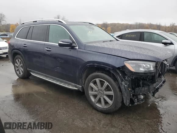 ✅ 2022 Mercedes-Benz GLS 450 • VIN: 4JGFF5KE2NA803842 • Lot: 90774375. Listed on Copart with 32,998 mi. Free auction sales archive from the USA and detailed vehicle history report at DreamBid. Image 4.
