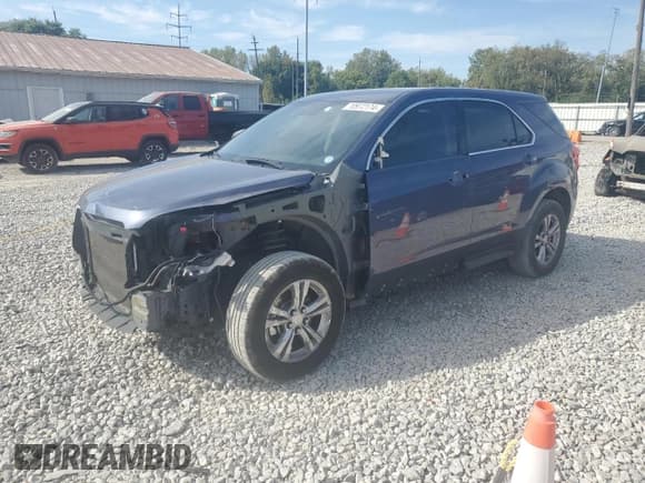 ✅ 2013 Chevrolet Equinox LS • VIN: 2GNALBEK6D6329517 • Лот: 70972174. Опубликован ранее на Copart с пробегом 163 838 миль. Бесплатный доступ к архиву аукционных продаж из США и подробный отчёт об истории автомобиля на DreamBid. Изображение 1.