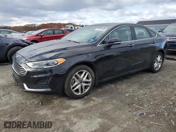 ✅ 2019 Ford Fusion SEL • VIN: 3FA6P0CD4KR252766 • Лот: 91791165. Опубликован ранее на Copart с пробегом 55 307 миль. Бесплатный доступ к архиву аукционных продаж из США и подробный отчёт об истории автомобиля на DreamBid. Изображение 1.