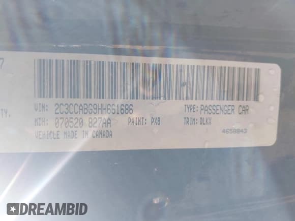 ✅ 2017 Chrysler 300 S • VIN: 2C3CCABG9HH661686 • Lot: 42431615. Listed on IAAI with 114,851 mi. Free auction sales archive from the USA and detailed vehicle history report at DreamBid. Image 9.