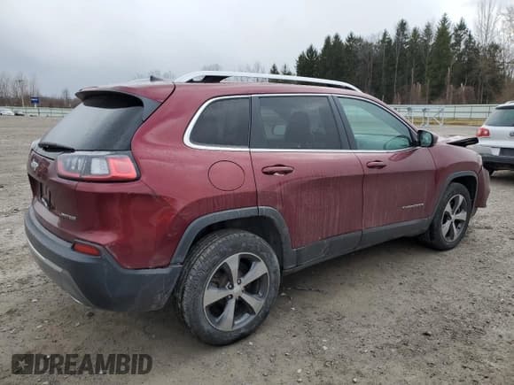 ✅ 2019 Jeep Cherokee Limited • VIN: 1C4PJMDN3KD167277 • Lot: 50205235. Listed on Copart with 57,257 mi. Free auction sales archive from the USA and detailed vehicle history report at DreamBid. Image 3.