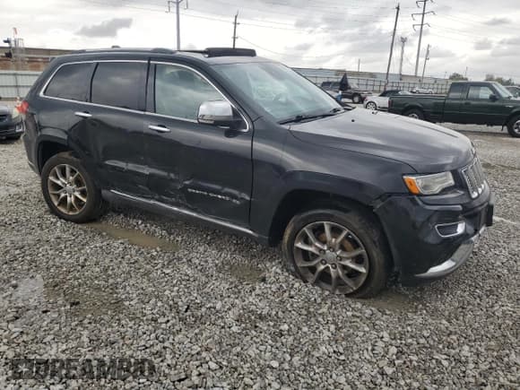 ✅ 2015 Jeep Grand Cherokee Summit • VIN: 1C4RJFJG2FC767956 • Lot: 81808245. Listed on Copart with 151,956 mi. Free auction sales archive from the USA and detailed vehicle history report at DreamBid. Image 4.