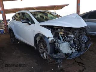 ✅ 2016 Lexus NX 200t • VIN: JTJYARBZ3G2042724 • Lot: 43566856. Listed on IAAI with 94,913 mi. Free auction sales archive from the USA and detailed vehicle history report at DreamBid. Image 1.