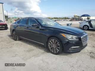 ✅ 2016 Hyundai Genesis 3.8L • VIN: KMHGN4JE3GU137501 • Lot: 87022534. Wystawiony na Copart z przebiegiem 136 028 mil. Bezpłatny archiwum sprzedaży aukcyjnych z USA i szczegółowy raport historii pojazdu na DreamBid. Zdjęcie 4.