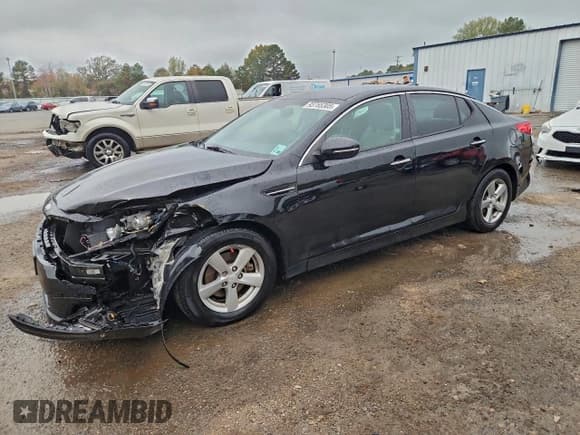 ✅ 2014 Kia Optima LX • VIN: 5XXGM4A7XEG290582 • Lot: 93765305. Listed on Copart with 94,332 mi. Free auction sales archive from the USA and detailed vehicle history report at DreamBid. Image 1.
