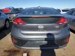 2017 Hyundai Ioniq Blue z VIN KMHC65LC9HU048255, wystawiony jako Copart lot #49356774 z przebiegiem 75 239 mil mil oraz . Historia ofert i sprzedaży dostępna na DreamBid. Obrazek 6.