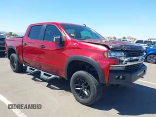 2021 Chevrolet Silverado 1500 LT Trail Boss z VIN 3GCPYFED6MG292180, wystawiony jako IAAI lot #43120534 z przebiegiem Nie podano mil oraz . Historia ofert i sprzedaży dostępna na DreamBid. Obrazek 1.