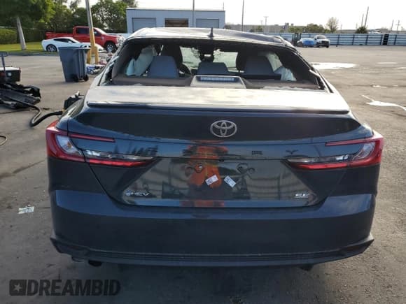 ✅ 2025 Toyota Camry SE • VIN: 4T1DAACK4SU098572 • Lot: 90624075. Listed on Copart with Not provided. Free auction sales archive from the USA and detailed vehicle history report at DreamBid. Image 6.