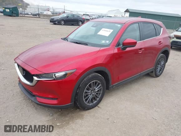✅ 2021 Mazda CX-5 Touring • VIN: JM3KFBCM4M0437448 • Lot: 43560635. Wystawiony na IAAI z przebiegiem 41 044 mil. Bezpłatny archiwum sprzedaży aukcyjnych z USA i szczegółowy raport historii pojazdu na DreamBid. Zdjęcie 2.