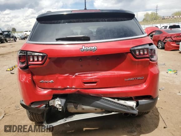 ✅ 2021 Jeep Compass Limited • VIN: 3C4NJDCB9MT604436 • Lot: 54593975. Wystawiony na Copart z przebiegiem 94 612 mil. Bezpłatny archiwum sprzedaży aukcyjnych z USA i szczegółowy raport historii pojazdu na DreamBid. Zdjęcie 6.