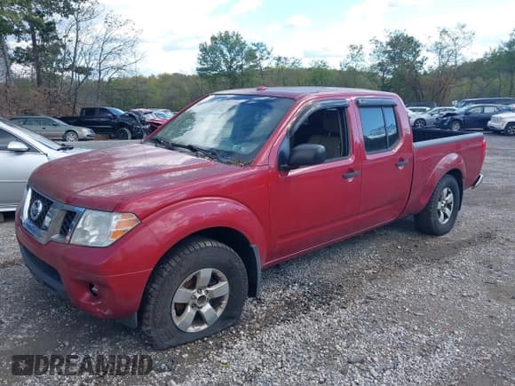 ✅ 2012 Nissan Frontier SV • VIN: 1N6AD0FV6CC420857 • Lot: 43418429. Listed on IAAI with 161,000 mi. Free auction sales archive from the USA and detailed vehicle history report at DreamBid. Image 2.