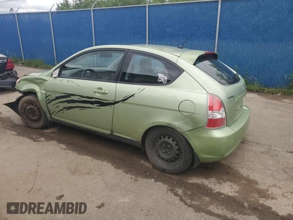 ✅ 2007 Hyundai Accent GS • VIN: KMHCN35C47U013870 • Лот: 61920255. Опубликован ранее на Copart с пробегом 317 284 миль. Бесплатный доступ к архиву аукционных продаж из США и подробный отчёт об истории автомобиля на DreamBid. Изображение 2.