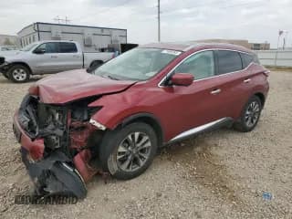 ✅ 2017 Nissan Murano SL • VIN: 5N1AZ2MH9HN131542 • Lot: 71680285. Wystawiony na Copart z przebiegiem 113 566 mil. Bezpłatny archiwum sprzedaży aukcyjnych z USA i szczegółowy raport historii pojazdu na DreamBid. Zdjęcie 1.