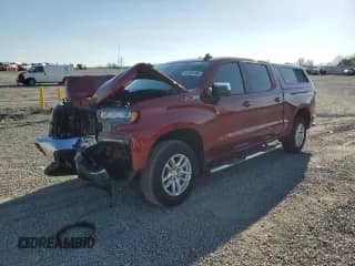 2020 Chevrolet Silverado 1500 LT z VIN 3GCUYDED1LG287457, wystawiony jako Copart lot #81951405 z przebiegiem 46 232 mil mil oraz Szkoda całkowita • Salvage title. Historia ofert i sprzedaży dostępna na DreamBid. Obrazek 1.