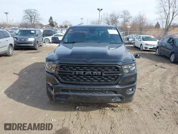 ✅ 2023 Ram 1500 Big Horn • VIN: 1C6RRFFG8PN671943 • Lot: 41679406. Listed on IAAI with 49,296 mi. Free auction sales archive from the USA and detailed vehicle history report at DreamBid. Image 12.