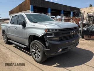 ✅ 2021 Chevrolet Silverado 1500 RST • VIN: 3GCPWDET1MG352402 • Lot: 70410945. Listed on Copart with 44,800 mi. Free auction sales archive from the USA and detailed vehicle history report at DreamBid. Image 1.