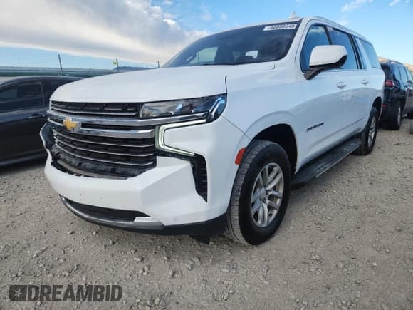 ✅ 2022 Chevrolet Suburban LT • VIN: 1GNSKCKD4NR190383 • Lot: 80880545. Listed on Copart with 96,010 mi. Free auction sales archive from the USA and detailed vehicle history report at DreamBid. Image 1.