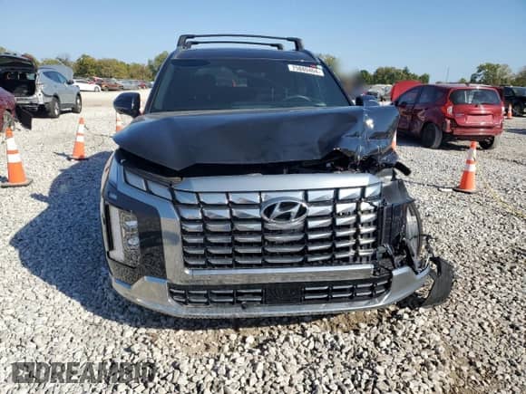 2023 Hyundai Palisade Calligraphy с VIN KM8R7DGE7PU515300, выставлен на аукционе Copart как лот 75880404 с пробегом 16 346 миль миль и Списание • Salvage title. История ставок и продаж доступна на DreamBid. Изображение 5.