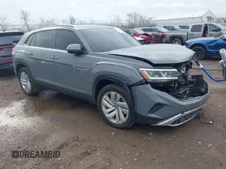 ✅ 2022 Volkswagen Atlas SE • VIN: 1V2KE2CA9NC205556 • Lot: 41944653. Listed on IAAI with 25,948 mi. Free auction sales archive from the USA and detailed vehicle history report at DreamBid. Image 1.