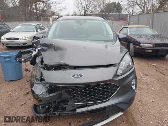 ✅ 2021 Ford Escape SEL • VIN: 1FMCU0H60MUA56833 • Lot: 42080822. Listed on IAAI with 64,850 mi. Free auction sales archive from the USA and detailed vehicle history report at DreamBid. Image 12.