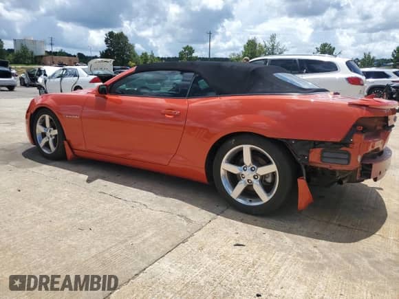 2012 Chevrolet Camaro 1LT z VIN 2G1FB3D31C9139857, wystawiony jako Copart lot #64821935 z przebiegiem 63 699 mil mil oraz Szkoda całkowita • Salvage title. Historia ofert i sprzedaży dostępna na DreamBid. Obrazek 2.