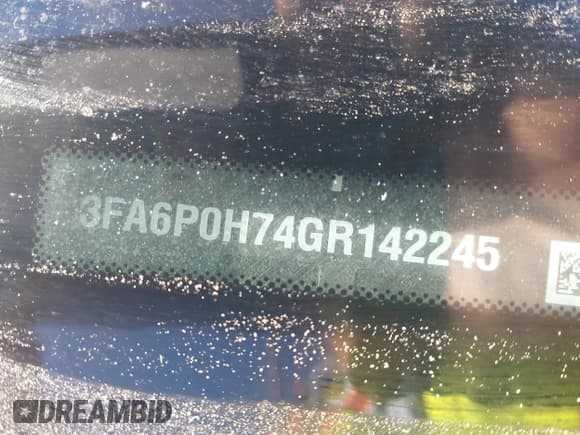✅ 2016 Ford Fusion SE • VIN: 3FA6P0H74GR142245 • Lot: 43928267. Wystawiony na IAAI z przebiegiem 209 330 mil. Bezpłatny archiwum sprzedaży aukcyjnych z USA i szczegółowy raport historii pojazdu na DreamBid. Zdjęcie 9.