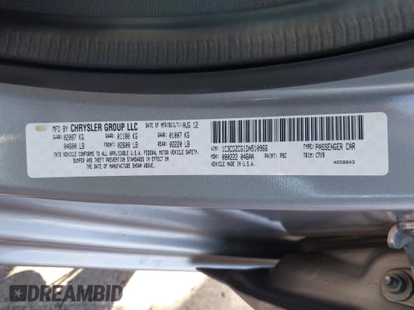 ✅ 2013 Dodge Avenger SXT • VIN: 1C3CDZCG1DN510966 • Лот: 40684903. Опубликован ранее на IAAI с пробегом 159 562 миль. Бесплатный доступ к архиву аукционных продаж из США и подробный отчёт об истории автомобиля на DreamBid. Изображение 9.