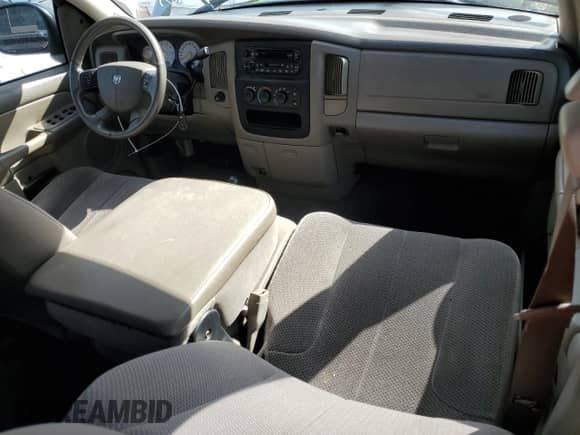 2004 Dodge 1500 SLT с VIN 1D7HU18D34J237320, выставлен на аукционе Copart как лот 74023774 с пробегом Не указан миль и Списание • Salvage title. История ставок и продаж доступна на DreamBid. Изображение 8.