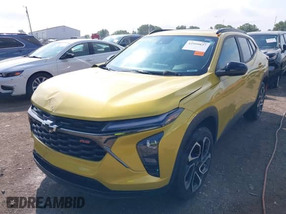 2024 Chevrolet Trax 2RS with VIN KL77LJE24RC187600, listed as a IAAI auction lot 42959837 with 8,534 mi miles and . Bid and sale history available at DreamBid. Image 17.