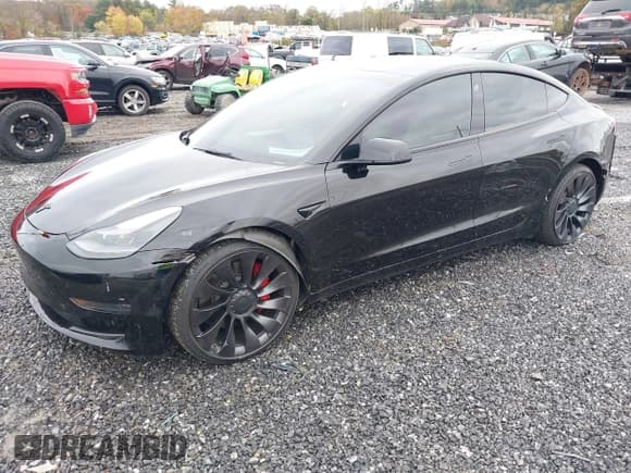 ✅ 2022 Tesla Model 3 Performance • VIN: 5YJ3E1EC6NF107926 • Лот: 43549875. Опубликован ранее на IAAI с пробегом 20 679 миль. Бесплатный доступ к архиву аукционных продаж из США и подробный отчёт об истории автомобиля на DreamBid. Изображение 2.