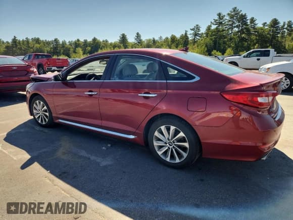 ✅ 2015 Hyundai Sonata Sport • VIN: 5NPE34AF9FH095340 • Лот: 80286135. Опубликован ранее на Copart с пробегом 96 150 миль. Бесплатный доступ к архиву аукционных продаж из США и подробный отчёт об истории автомобиля на DreamBid. Изображение 2.