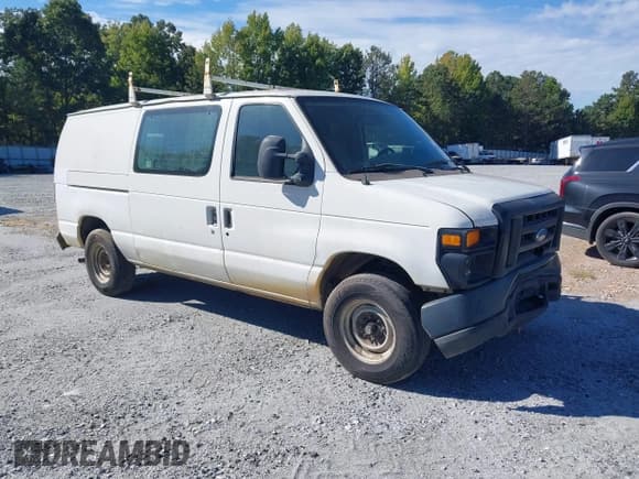 ✅ 2008 Ford Econoline Cargo Commercial • VIN: 1FTNE14W28DB35593 • Lot: 38139476. Listed on IAAI with Not provided. Free auction sales archive from the USA and detailed vehicle history report at DreamBid. Image 1.