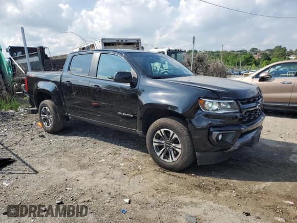 ✅ 2021 Chevrolet Colorado 4WD Z71 • VIN: 1GCGTDEN1M1112808 • Lot: 64644555. Listed on Copart with 84,751 mi. Free auction sales archive from the USA and detailed vehicle history report at DreamBid. Image 4.