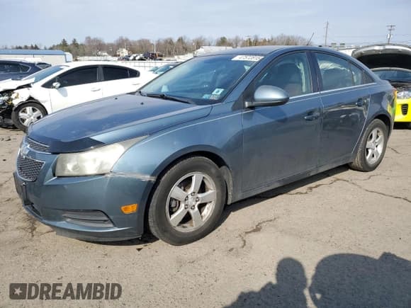 ✅ 2012 Chevrolet Cruze 1LT • VIN: 1G1PF5SC0C7239358 • Lot: 47572815. Listed on Copart with 197,608 mi. Free auction sales archive from the USA and detailed vehicle history report at DreamBid. Image 1.