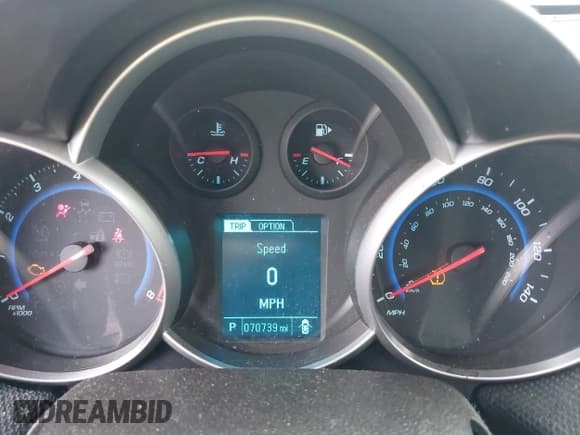 ✅ 2015 Chevrolet Cruze LT • VIN: 1G1PC5SB8F7259166 • Lot: 43535489. Listed on IAAI with 70,739 mi. Free auction sales archive from the USA and detailed vehicle history report at DreamBid. Image 7.