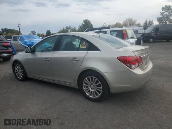 2014 Chevrolet Cruze ECO z VIN 1G1PH5SB3E7195358, wystawiony jako Copart lot #91091895 z przebiegiem 129 358 mil mil oraz Czysty tytuł • Clean title. Historia ofert i sprzedaży dostępna na DreamBid. Obrazek 2.