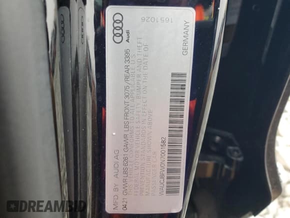 ✅ 2022 Audi e-tron GT Premium Plus • VIN: WAUCJBFW0N7001582 • Lot: 84433364. Listed on Copart with 29,221 mi. Free auction sales archive from the USA and detailed vehicle history report at DreamBid. Image 13.