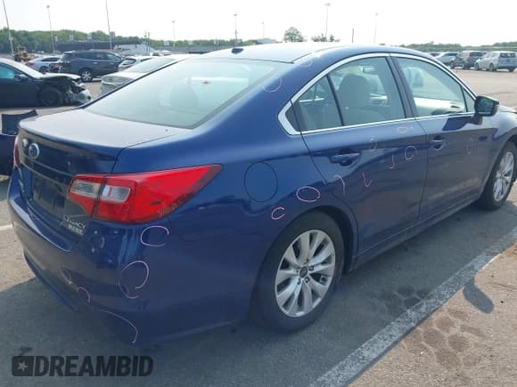 ✅ 2015 Subaru Legacy Premium • VIN: 4S3BNAF62F3033004 • Lot: 42475093. Listed on IAAI with 67,588 mi. Free auction sales archive from the USA and detailed vehicle history report at DreamBid. Image 4.