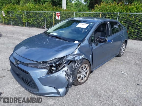 ✅ 2024 Toyota Corolla LE • VIN: 5YFB4MDE7RP172474 • Lot: 43366253. Listed on IAAI with 29,382 mi. Free auction sales archive from the USA and detailed vehicle history report at DreamBid. Image 2.