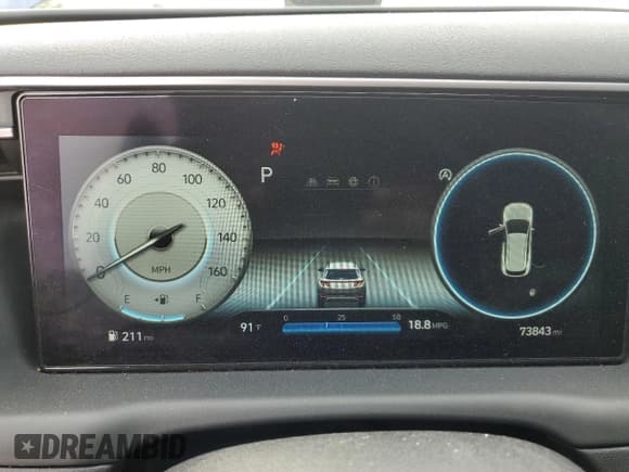 ✅ 2022 Hyundai Tucson SEL • VIN: 5NMJC3AE9NH048207 • Lot: 75586974. Wystawiony na Copart z przebiegiem 73 843 mil. Bezpłatny archiwum sprzedaży aukcyjnych z USA i szczegółowy raport historii pojazdu na DreamBid. Zdjęcie 9.