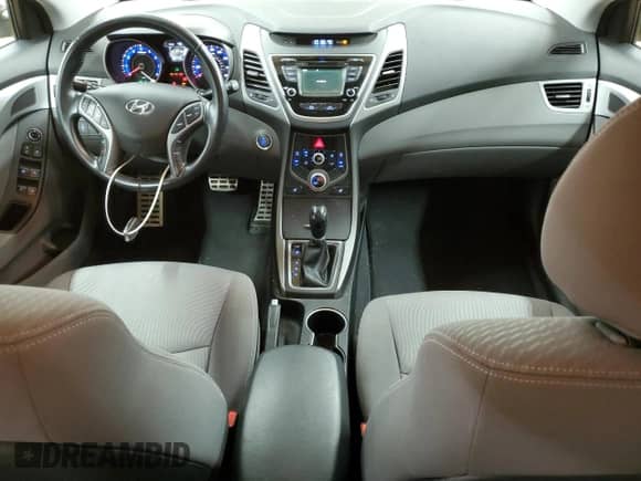 2016 Hyundai Elantra Sport with VIN KMHDH4AH5GU486325, listed as a Copart auction lot 70262615 with 69,739 mi miles and Salvage title. Bid and sale history available at DreamBid. Image 8.