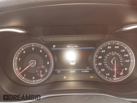 ✅ 2019 Genesis G70 Advanced • VIN: KMTG64LA0KU020836 • Лот: 43616747. Опубликован ранее на IAAI с пробегом 61 438 миль. Бесплатный доступ к архиву аукционных продаж из США и подробный отчёт об истории автомобиля на DreamBid. Изображение 7.