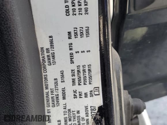 ✅ 2007 GMC Canyon SLE1 • VIN: 1GTDS13E278149787 • Лот: 80345965. Опубликован ранее на Copart с пробегом 257 620 миль. Бесплатный доступ к архиву аукционных продаж из США и подробный отчёт об истории автомобиля на DreamBid. Изображение 12.