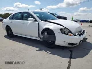 2013 Chevrolet Impala Police with VIN 2G1WD5E33D1263388, listed as a Copart auction lot 70894225 with 100,119 mi miles and Salvage title. Bid and sale history available at DreamBid. Image 4.