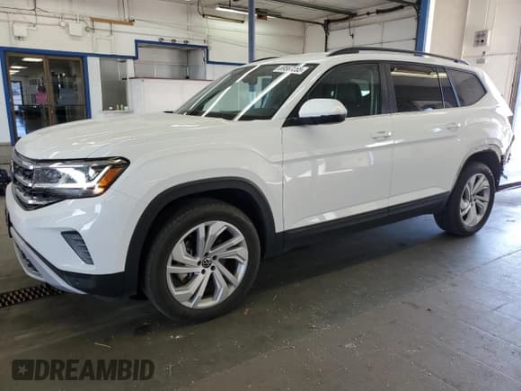✅ 2023 Volkswagen Atlas SE • VIN: 1V2HR2CA1PC530218 • Lot: 84981775. Wystawiony na Copart z przebiegiem 35 601 mil. Bezpłatny archiwum sprzedaży aukcyjnych z USA i szczegółowy raport historii pojazdu na DreamBid. Zdjęcie 1.