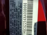 ✅ 1999 Honda Accord EX • VIN: 1HGCG2254XA008668 • Лот: 48121605. Опубликован ранее на Copart с пробегом 353 042 миль. Бесплатный доступ к архиву аукционных продаж из США и подробный отчёт об истории автомобиля на DreamBid. Изображение 12.