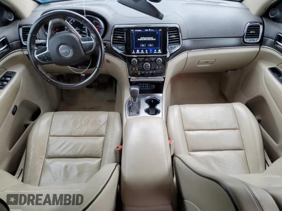 ✅ 2019 Jeep Grand Cherokee Overland • VIN: 1C4RJFCGXKC619805 • Lot: 64515375. Listed on Copart with 94,510 mi. Free auction sales archive from the USA and detailed vehicle history report at DreamBid. Image 8.