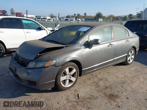 ✅ 2009 Honda Civic LX-S • VIN: 19XFA156X9E017192 • Lot: 43727480. Listed on IAAI with 269,918 mi. Free auction sales archive from the USA and detailed vehicle history report at DreamBid. Image 2.
