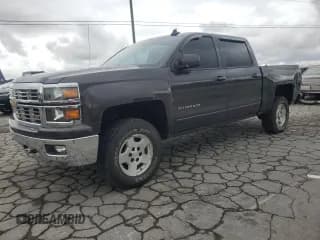 ✅ 2015 Chevrolet Silverado 1500 LT • VIN: 3GCUKREH3FG375593 • Лот: 90621815. Опубликован ранее на Copart с пробегом 128 700 миль. Бесплатный доступ к архиву аукционных продаж из США и подробный отчёт об истории автомобиля на DreamBid. Изображение 1.